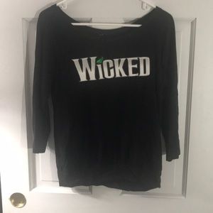 Wicked shirt from the Broadway Musical.